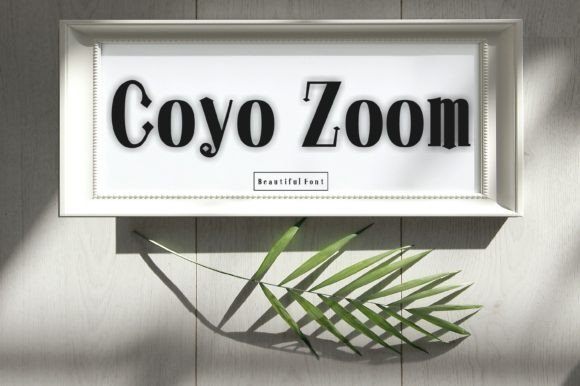 Coyo Zoom: A Display Font That Brings Campaigns to Life