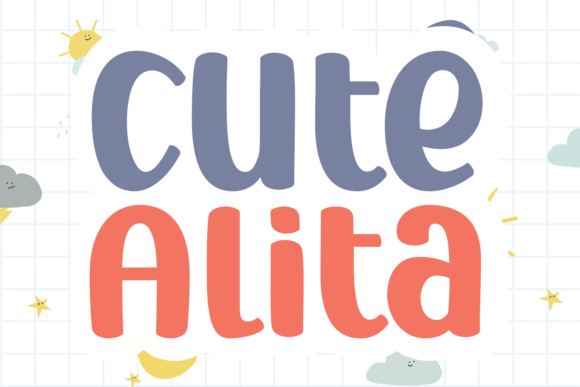 Cute Alita Font: A Playful Display Typeface for Campaigns
