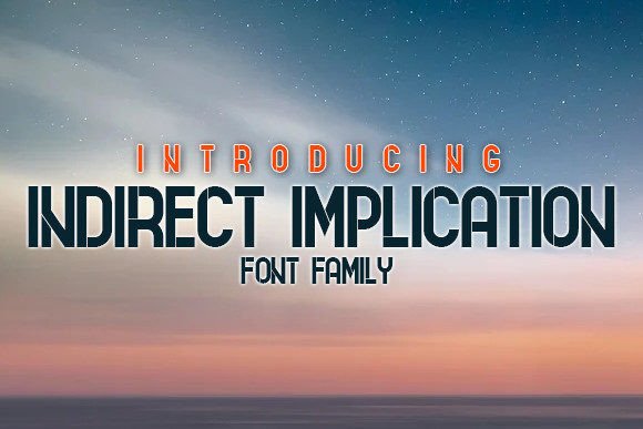 Indirect Implication Typeface Review for Modern Web Design