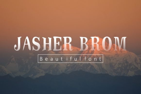 Jasher Brom: A Display Font That Brings Character to Real Branding Work