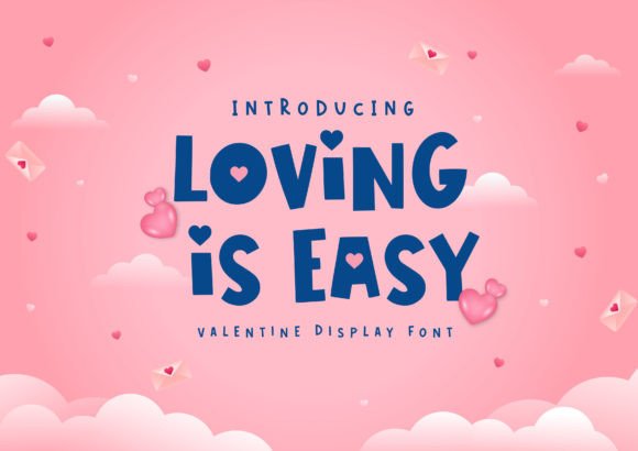 Loving is Easy Font Review: Playful Display Typography for Campaigns