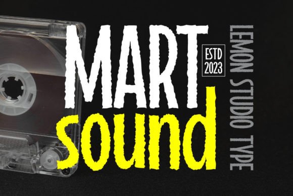 Martsound: A Chunky Display Font for Bold Branding