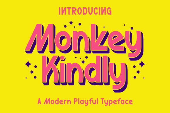 Monkey Kindly: A Display Font for Editorial Storytelling