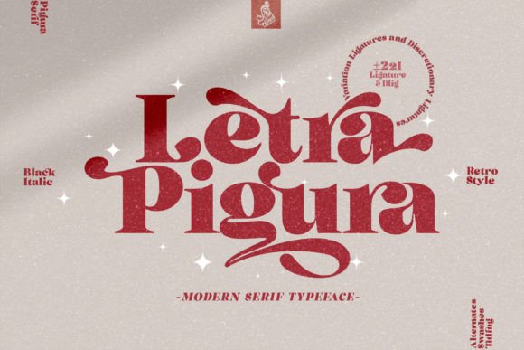 Pigura: A Display Font Built for Visual Impact