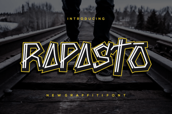 Rapasto: A Bold Display Font for Handmade Product Labels