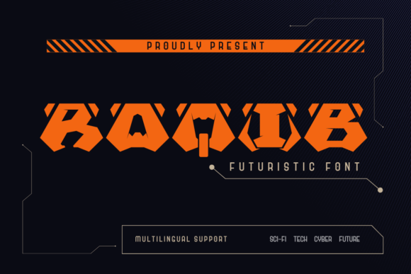 Raqib Font: A Display Typeface for Bold Editorial Design