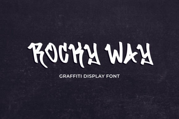 Rocky Way: A Display Font for Editorial Storytelling