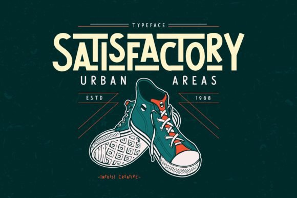 Satisfactory Font Review: A Display Typeface Built for Campaign Design