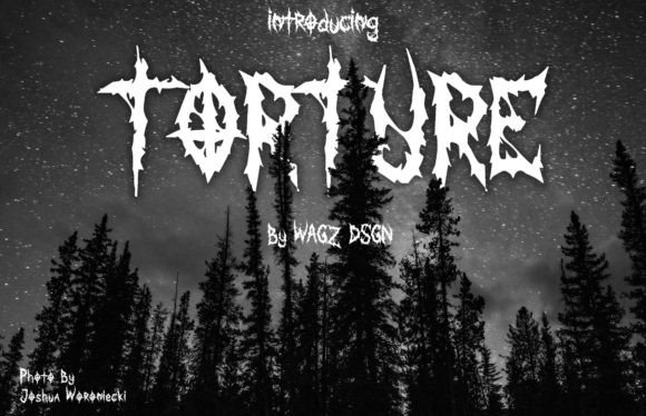 Torture Font Review: A Mighty Display Typeface for Bold Branding