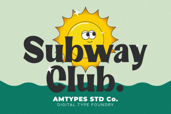 Why Subway Club Is the Retro Display Font Your Blog Needs
